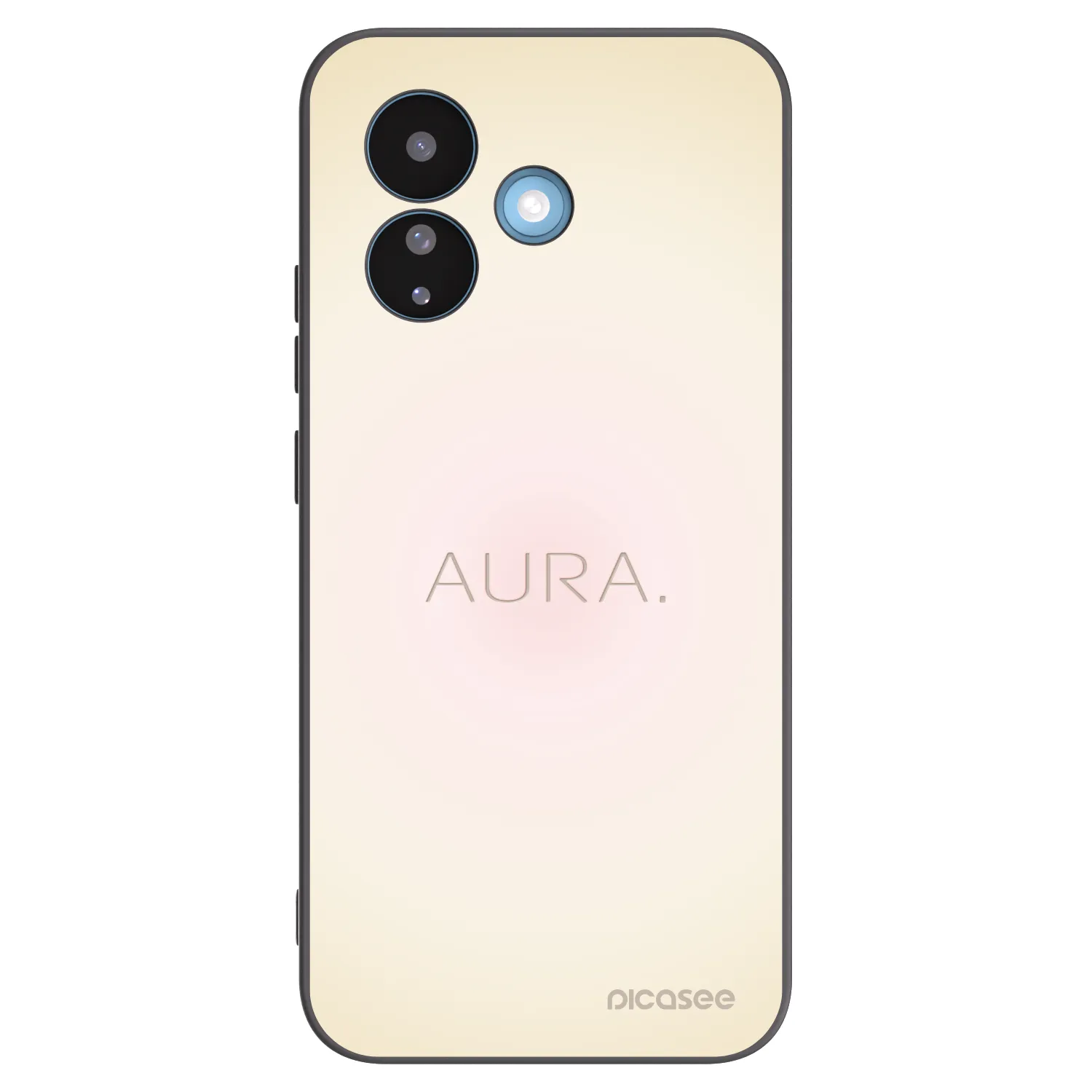 Picasee silikonski črni ovitek za Xiaomi Redmi Note 17 Pro 5G - Aura