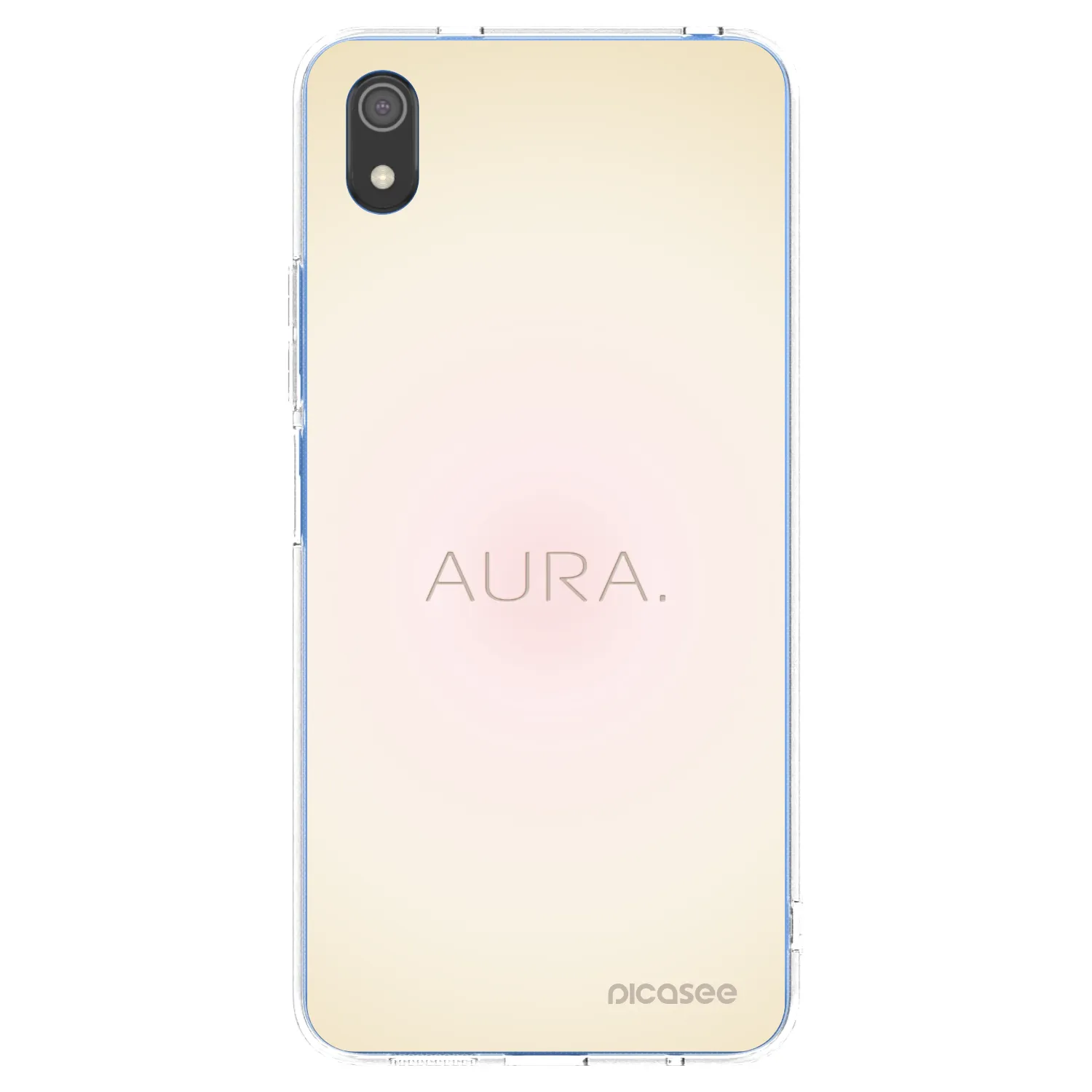 Picasee silikonski prozorni ovitek za Xiaomi Redmi 7A - Aura