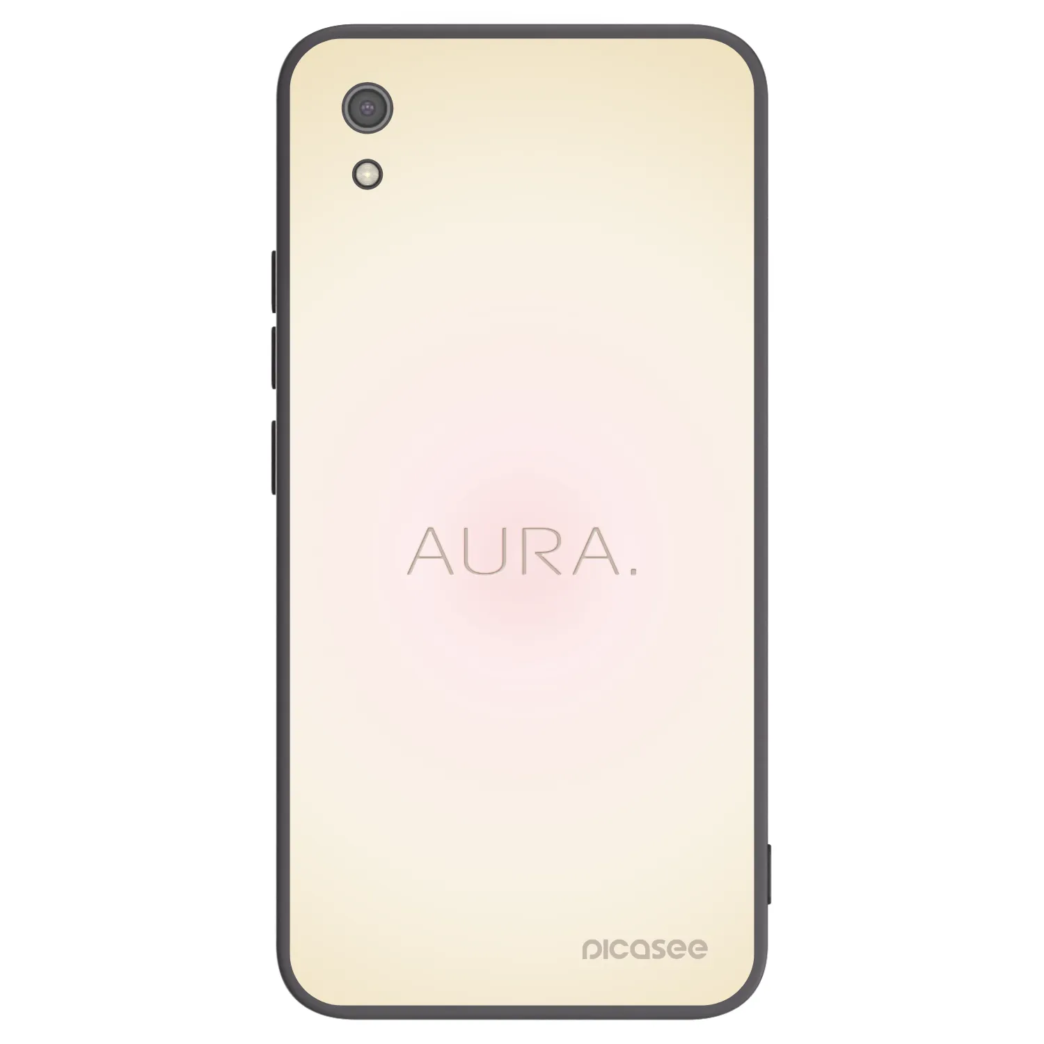 Picasee silikonski črni ovitek za Xiaomi Redmi 7A - Aura