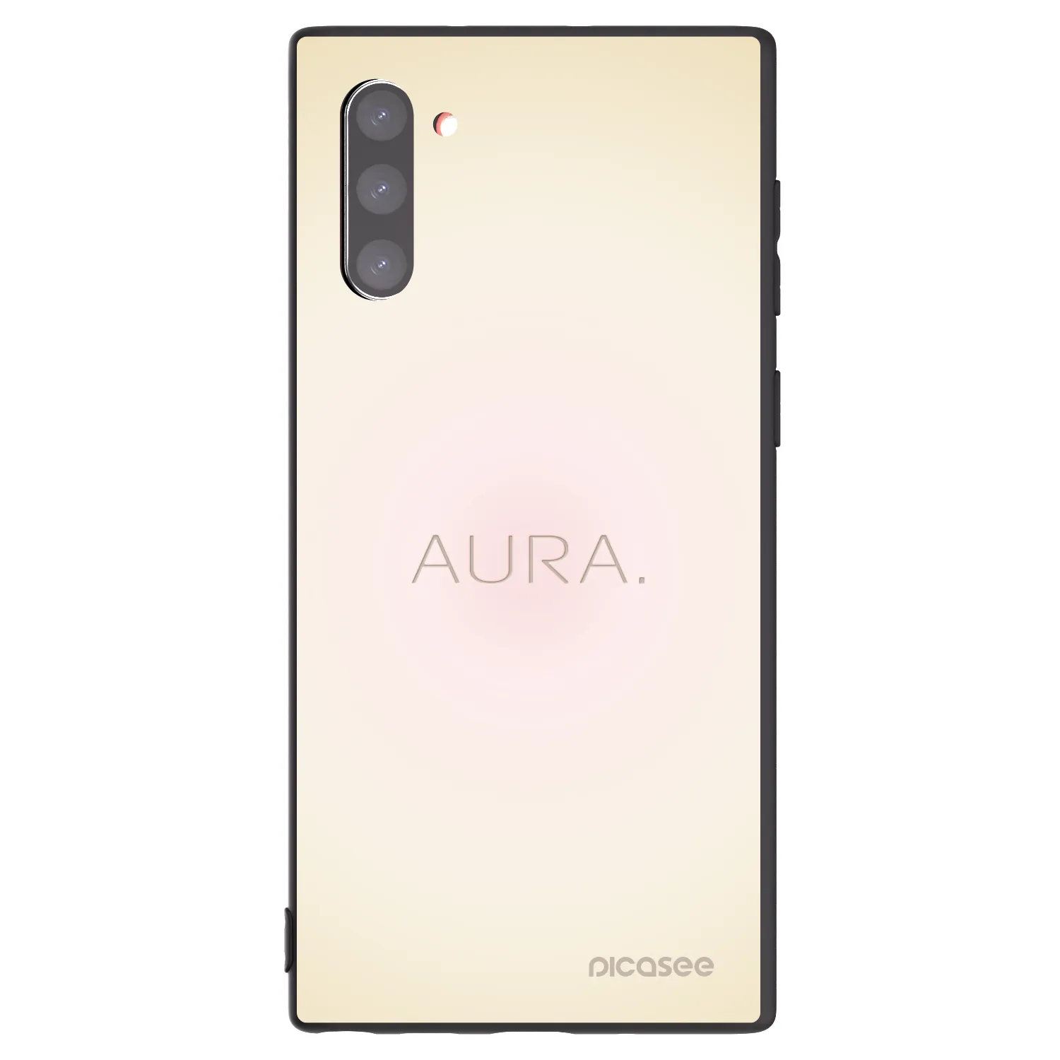 Picasee silikonski črni ovitek za Samsung Galaxy Note 10 N970F - Aura