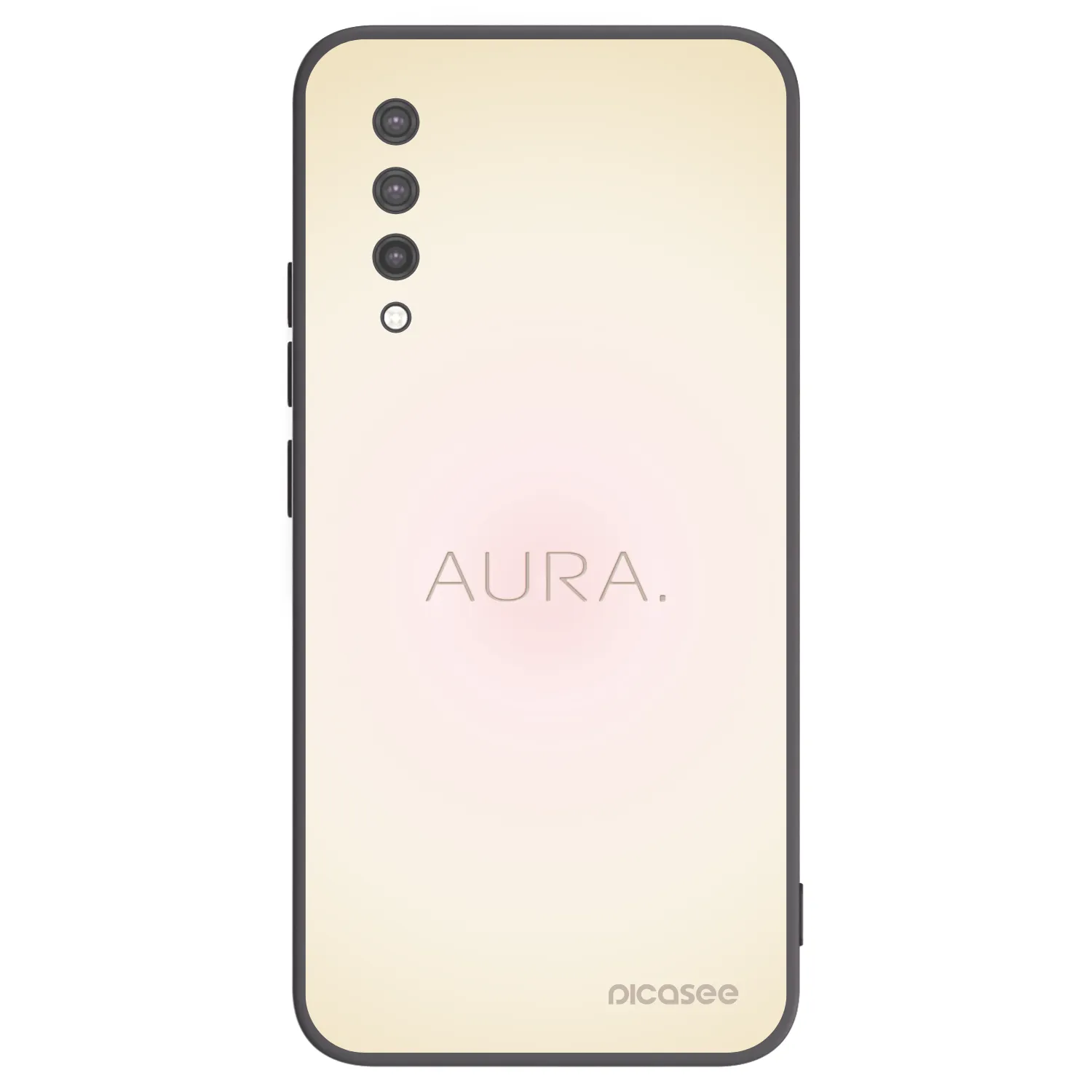 Picasee silikonski črni ovitek za Xiaomi Mi 9 Lite - Aura