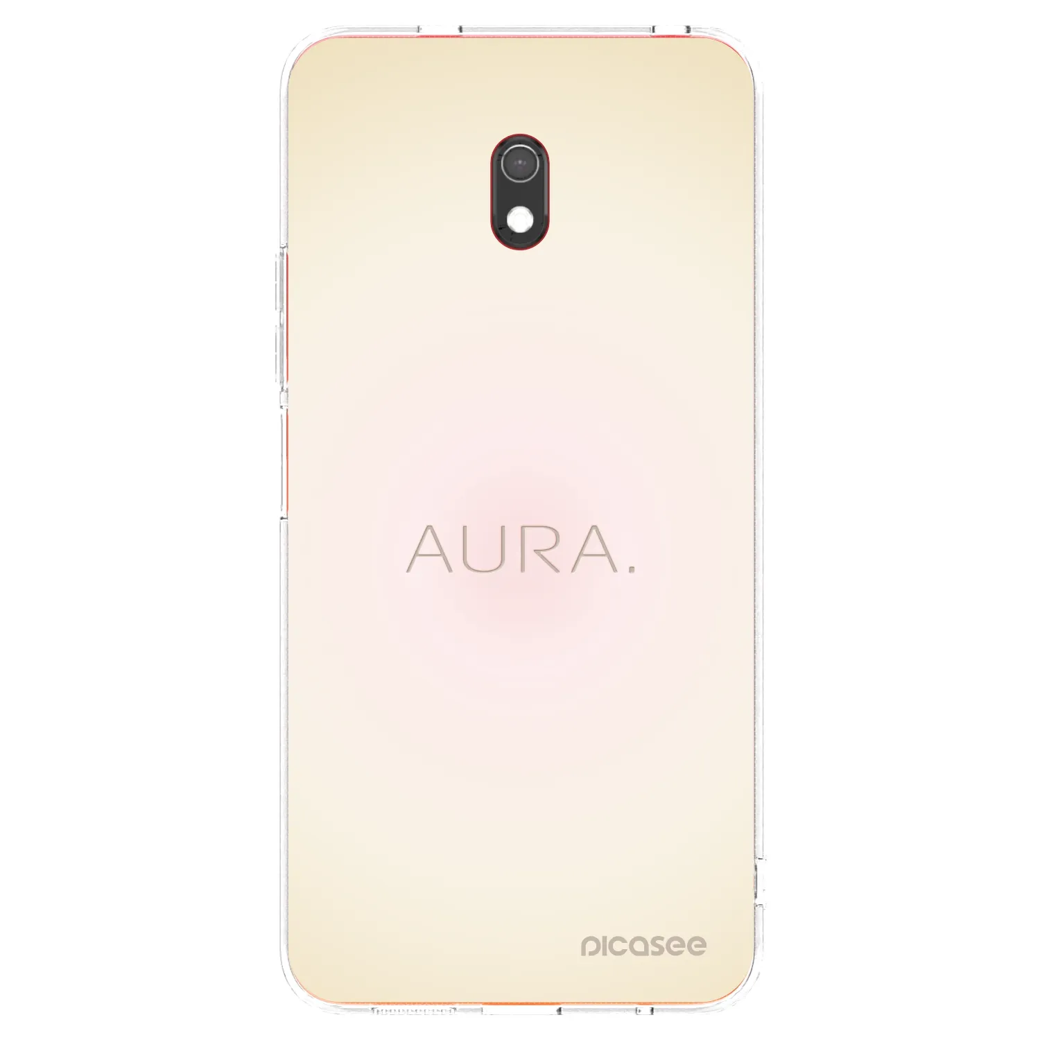 Picasee silikonski prozorni ovitek za Xiaomi Redmi 8A - Aura