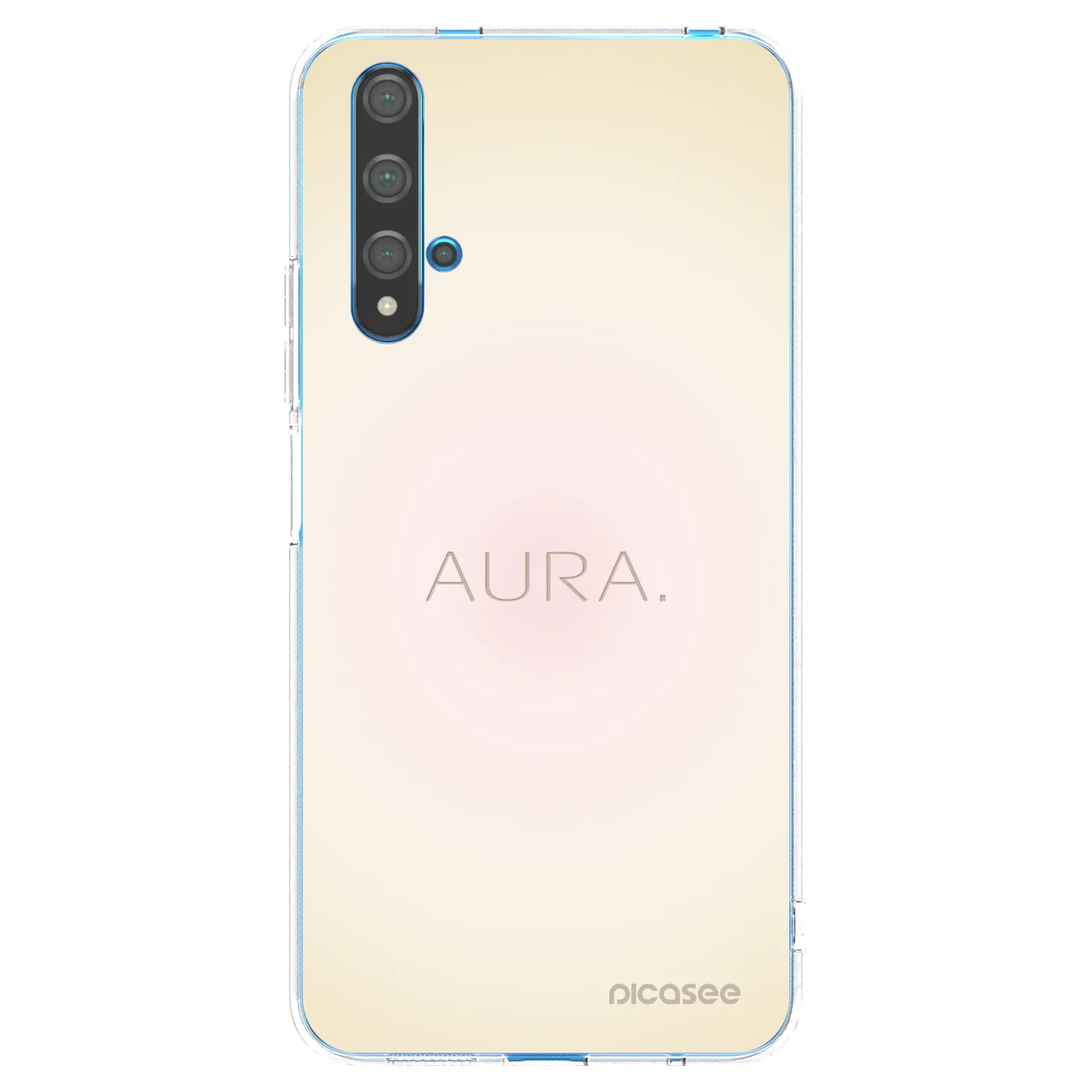 Picasee silikonski prozorni ovitek za Huawei Nova 5T - Aura