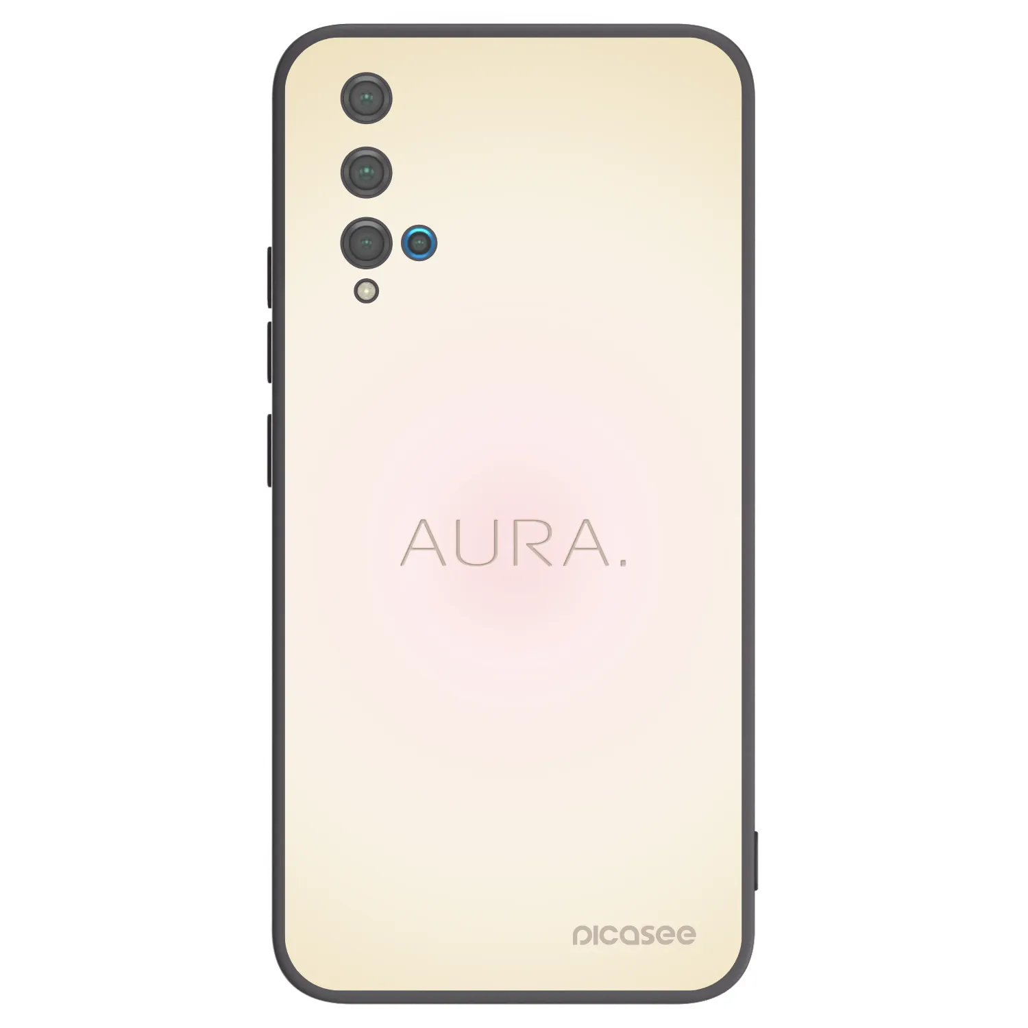 Picasee silikonski črni ovitek za Huawei Nova 5T - Aura