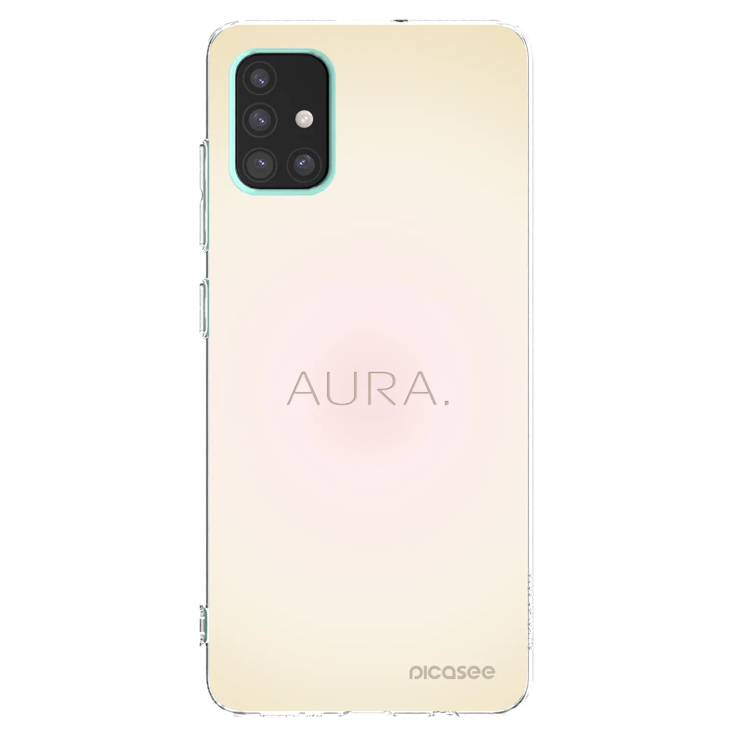 Picasee silikonski prozorni ovitek za Samsung Galaxy A51 A515F - Aura
