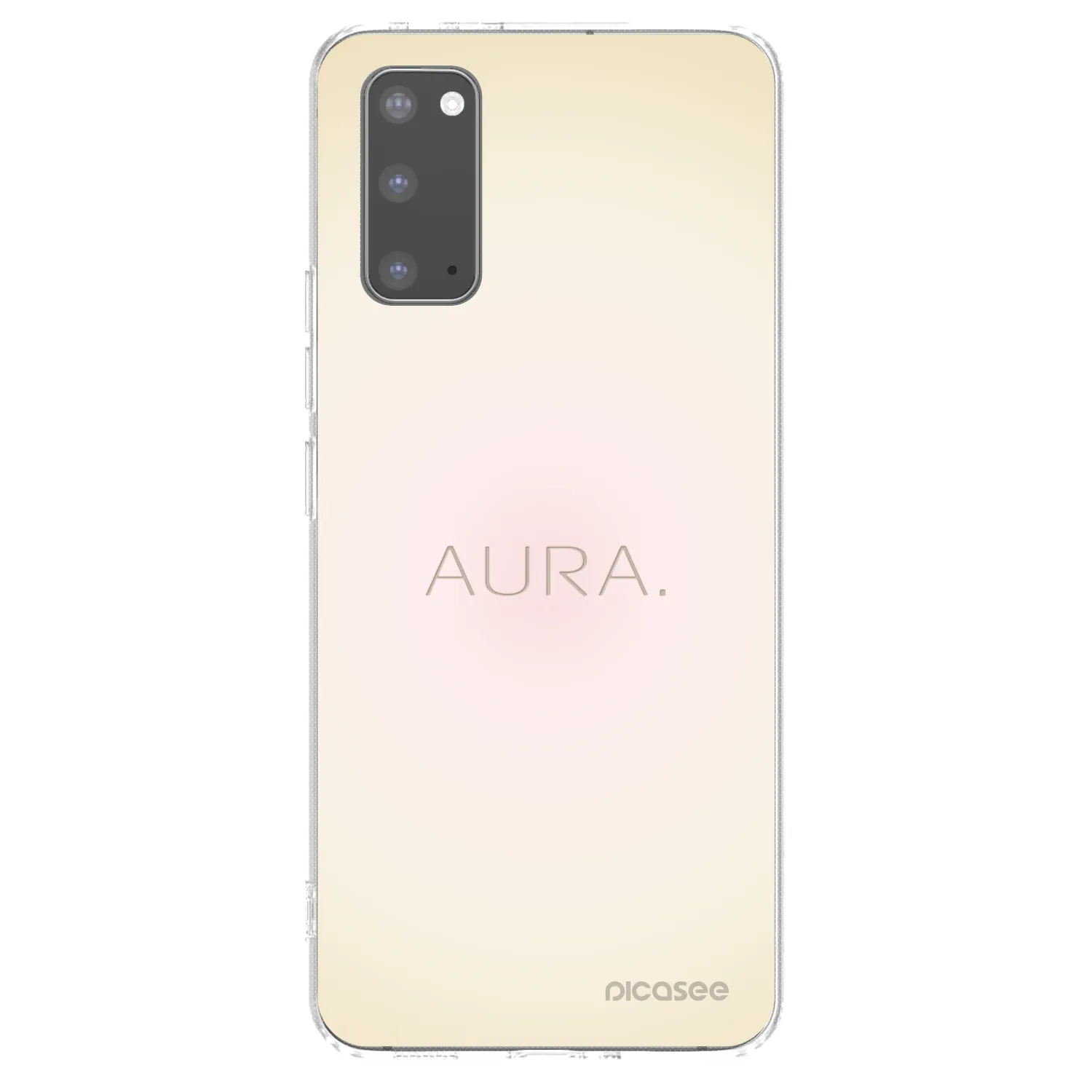 Picasee silikonski prozorni ovitek za Samsung Galaxy S20 G980F - Aura