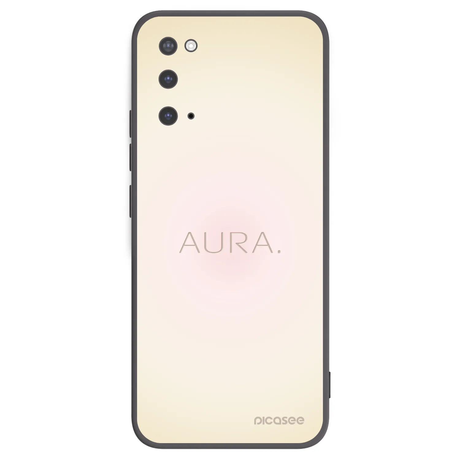 Picasee silikonski črni ovitek za Samsung Galaxy S20 G980F - Aura