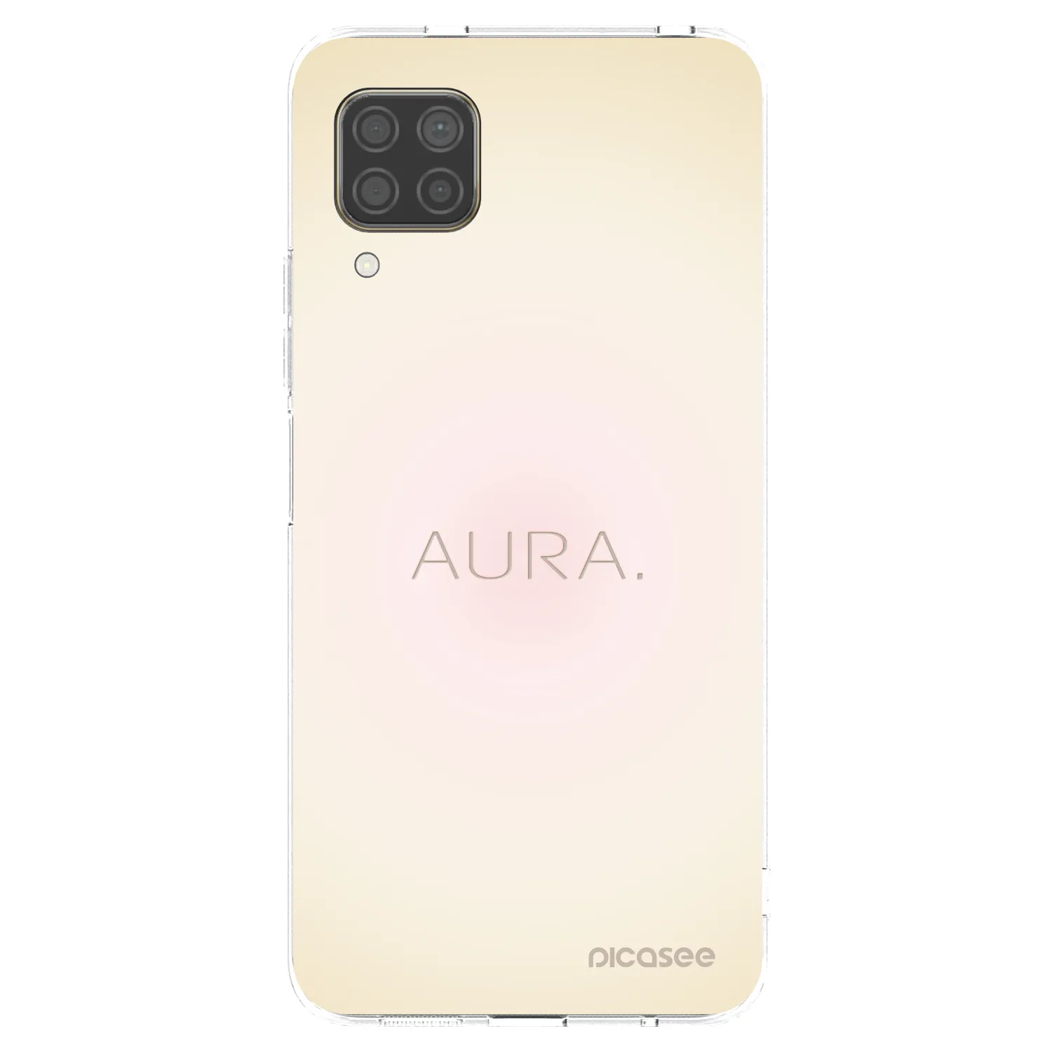 Picasee silikonski prozorni ovitek za Huawei P40 Lite - Aura
