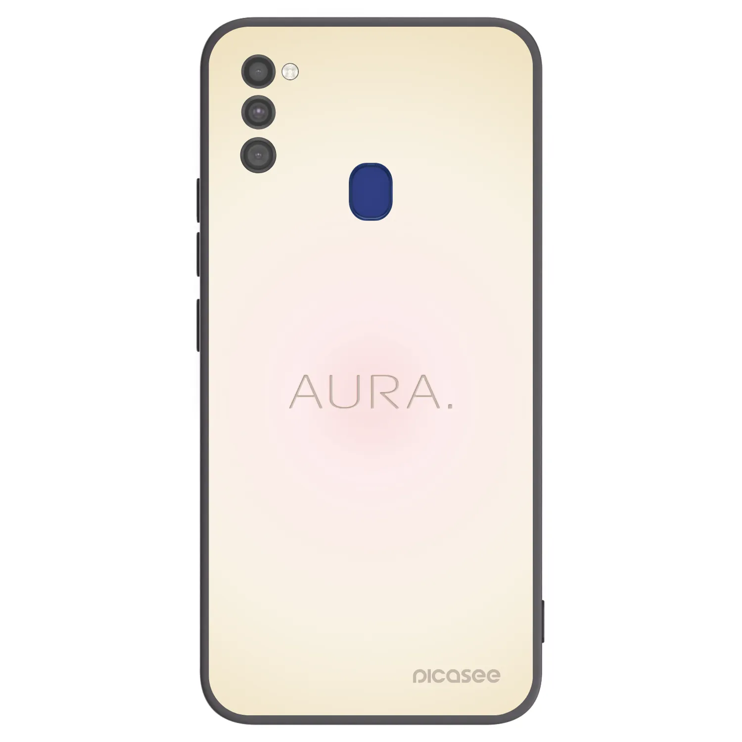 Picasee silikonski črni ovitek za Samsung Galaxy M21 M215F - Aura