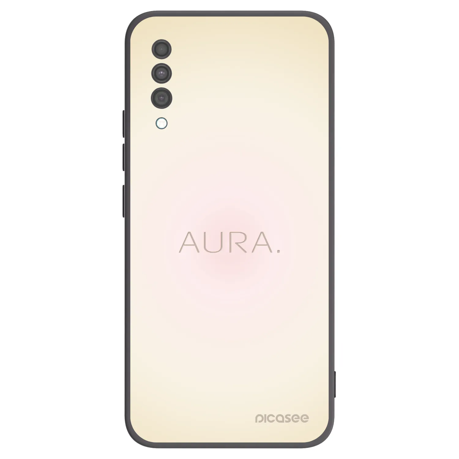 Picasee silikonski črni ovitek za Samsung Galaxy A30s A307F - Aura