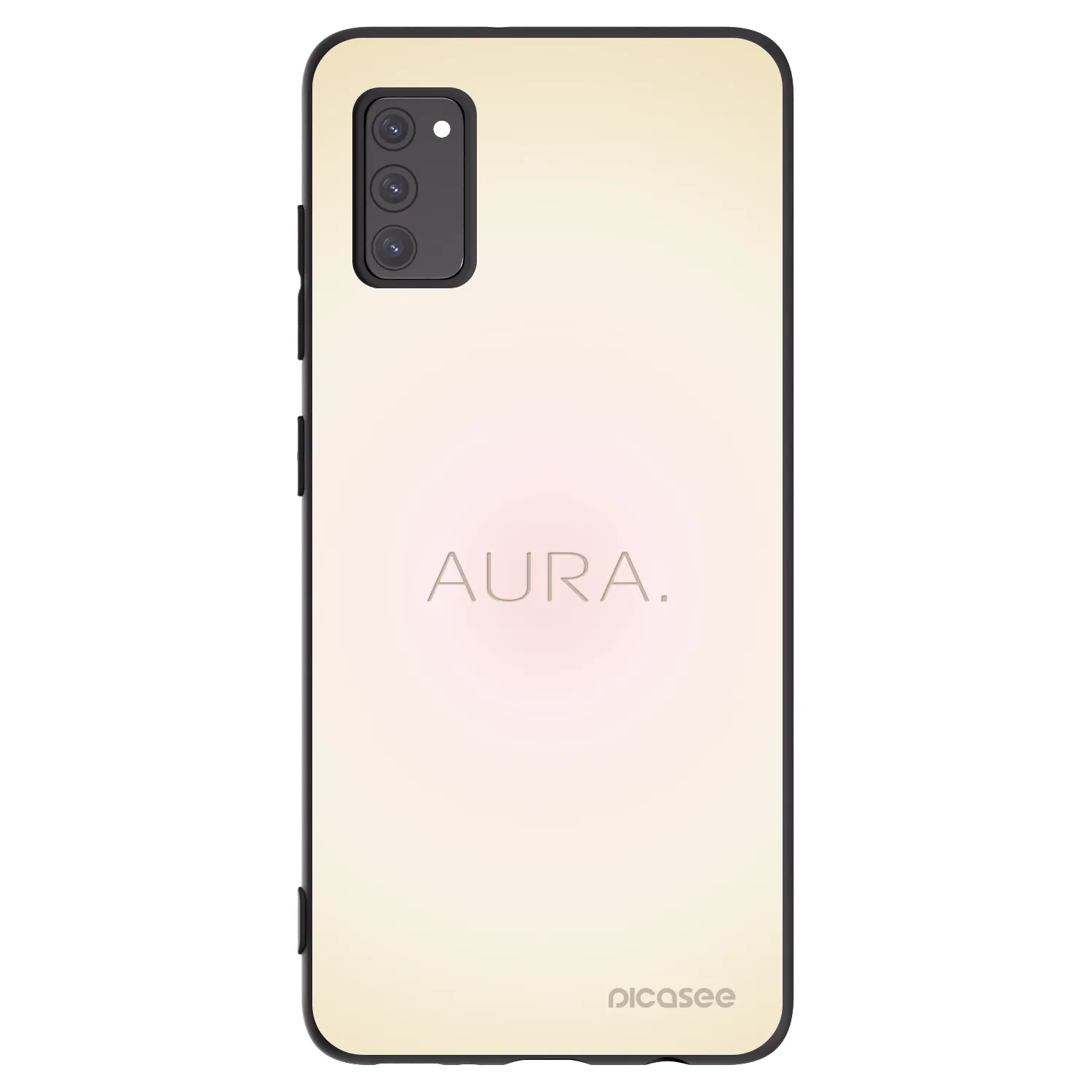Picasee silikonski črni ovitek za Samsung Galaxy A41 A415F - Aura