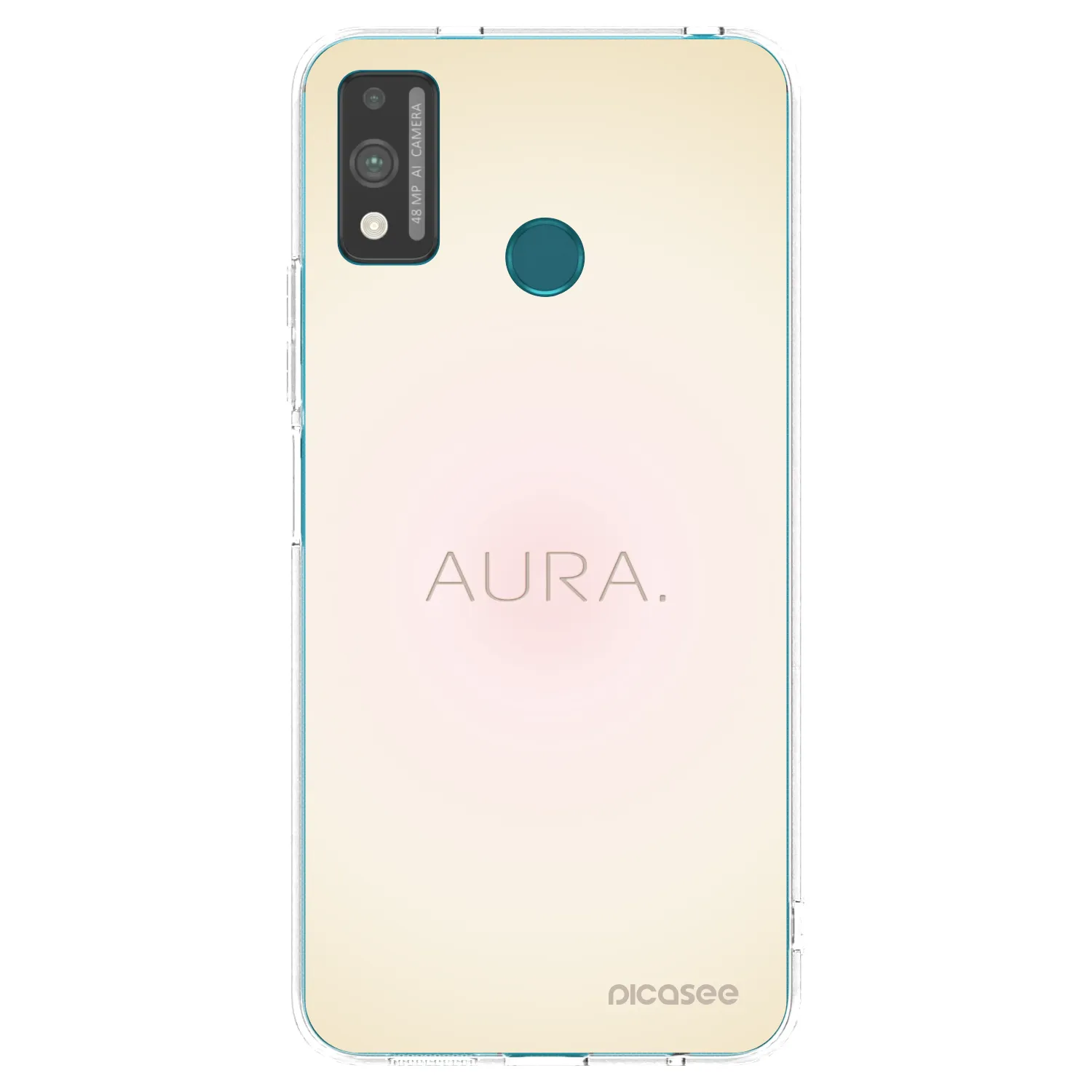Picasee silikonski prozorni ovitek za Honor 9X Lite - Aura