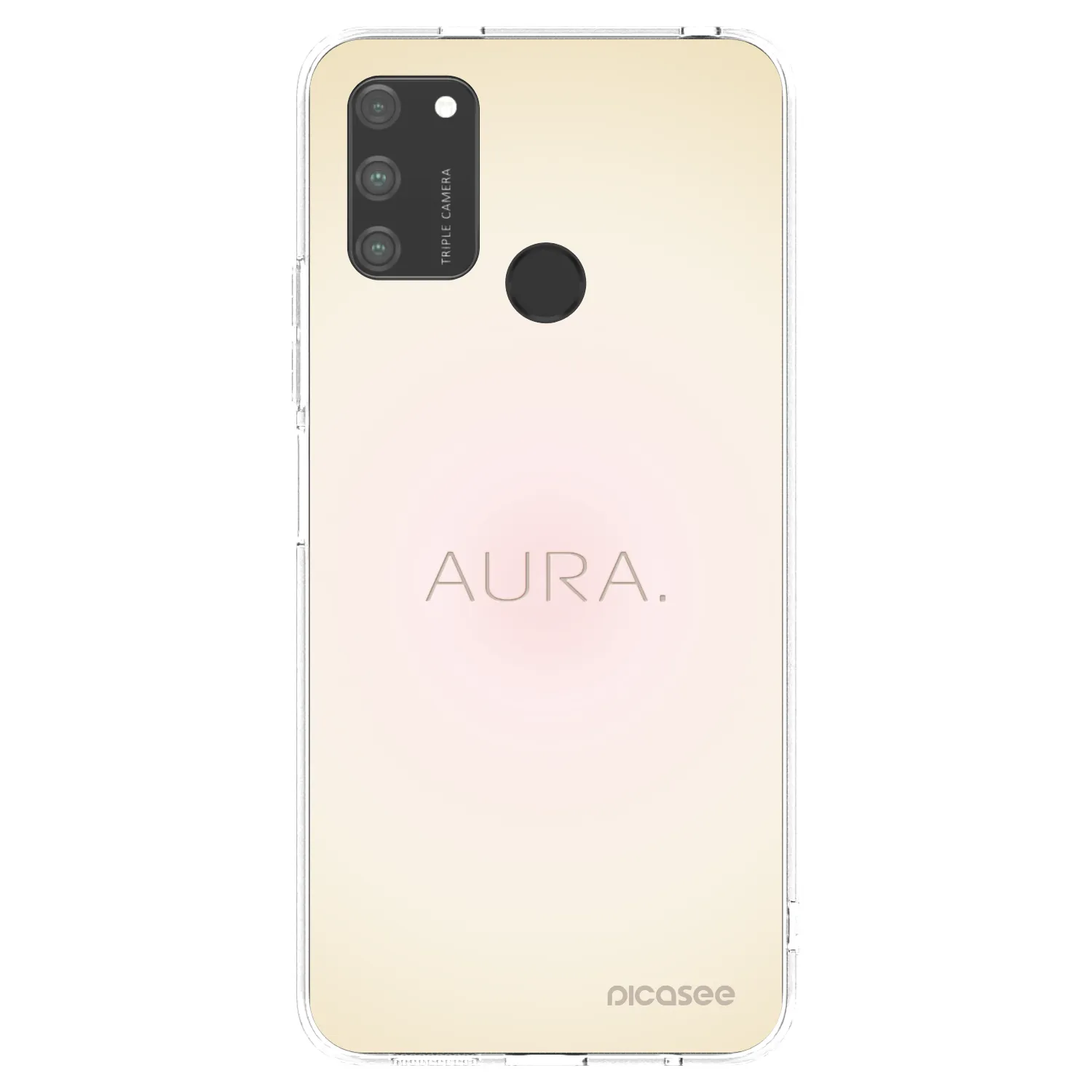 Picasee silikonski prozorni ovitek za Honor 9A - Aura