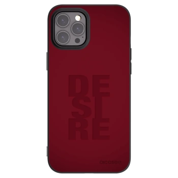 Picasee silikonski črni ovitek za Apple iPhone 12 Pro Max - Desire