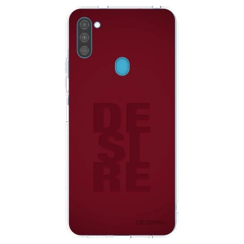 Picasee silikonski prozorni ovitek za Samsung Galaxy M11 - Desire