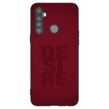 Picasee silikonski črni ovitek za Realme 5 - Desire
