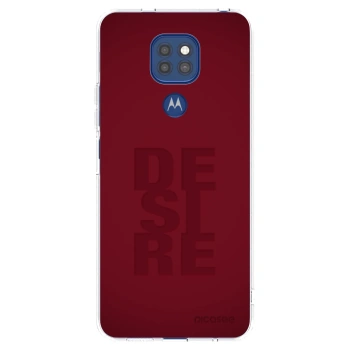 Picasee silikonski prozorni ovitek za Motorola Moto G9 Play - Desire