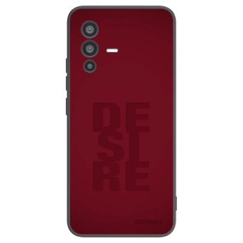 Picasee silikonski črni ovitek za Vivo V23 5G - Desire