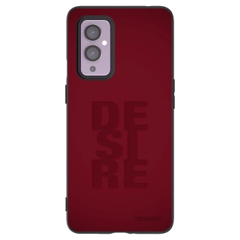 Picasee silikonski črni ovitek za OnePlus 9 - Desire