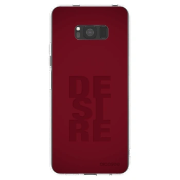 Picasee silikonski prozorni ovitek za Samsung Galaxy S8 G950F - Desire