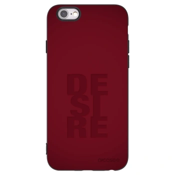 Picasee silikonski črni ovitek za Apple iPhone 6/6S - Desire