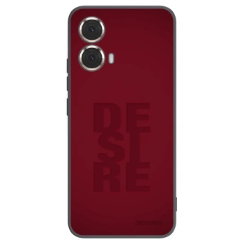 Picasee silikonski črni ovitek za Motorola Moto G85 - Desire