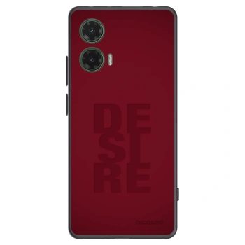 Picasee silikonski črni ovitek za Motorola Moto G35 5G - Desire