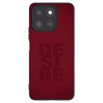 Picasee silikonski črni ovitek za Honor X8c - Desire