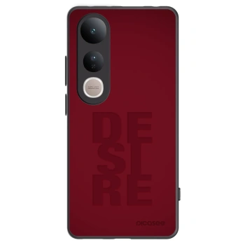 Picasee silikonski črni ovitek za Vivo V50 Lite 5G - Desire