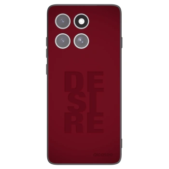 Picasee silikonski črni ovitek za Motorola Edge 60 Pro - Desire