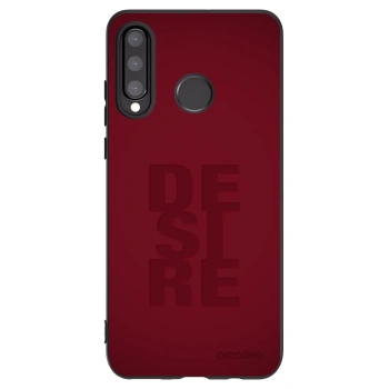 Picasee silikonski črni ovitek za Huawei P30 Lite - Desire