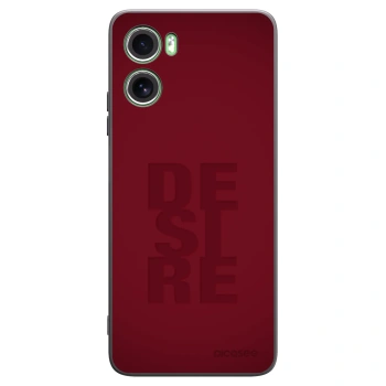 Picasee silikonski črni ovitek za Motorola Moto G06 - Desire