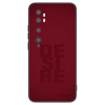 Picasee silikonski črni ovitek za Xiaomi Mi Note 10 (Pro) - Desire