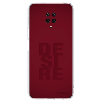 Picasee silikonski prozorni ovitek za Xiaomi Redmi Note 9 Pro - Desire