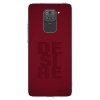 Picasee silikonski črni ovitek za Xiaomi Redmi Note 9 - Desire