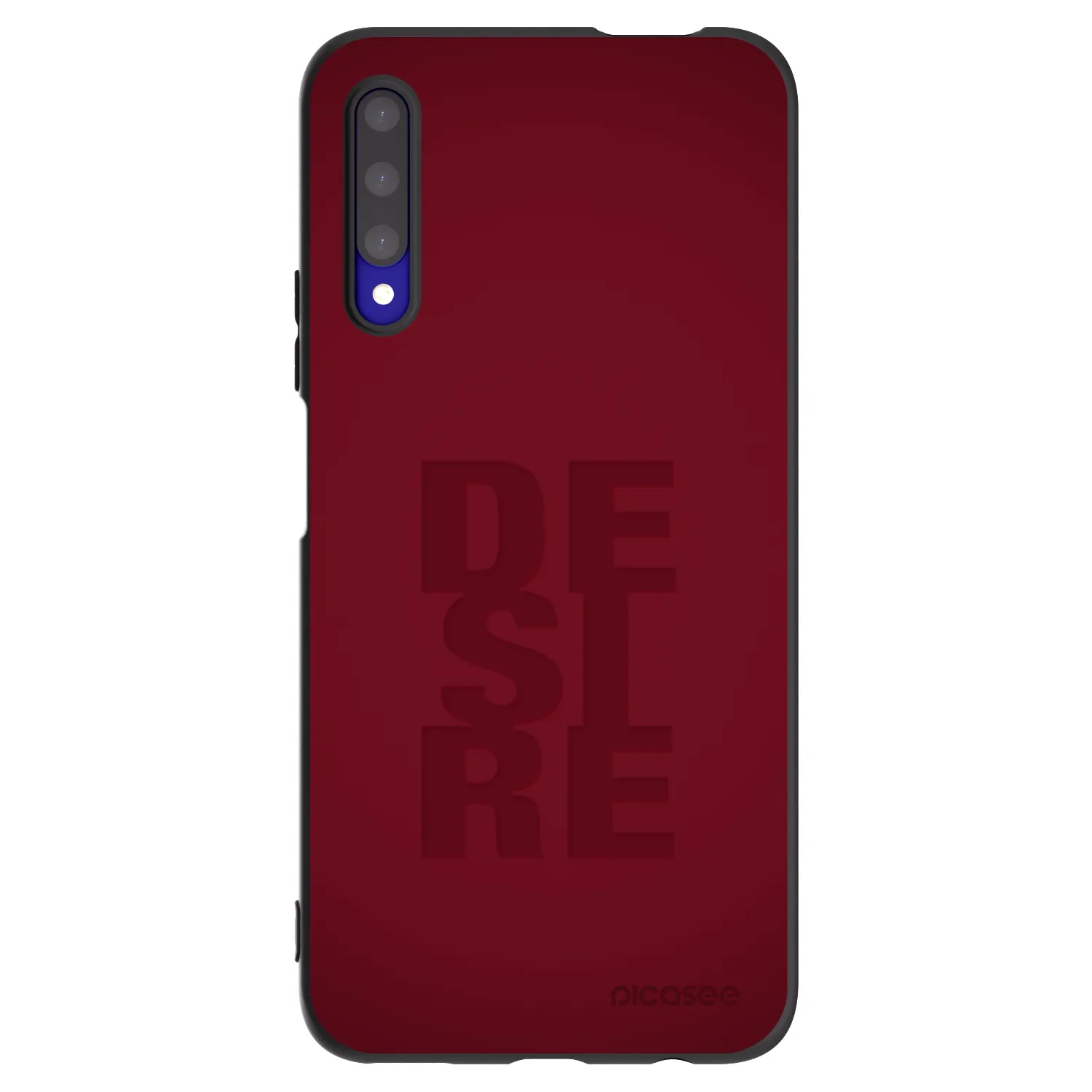 Picasee silikonski črni ovitek za Honor 9X Pro - Desire