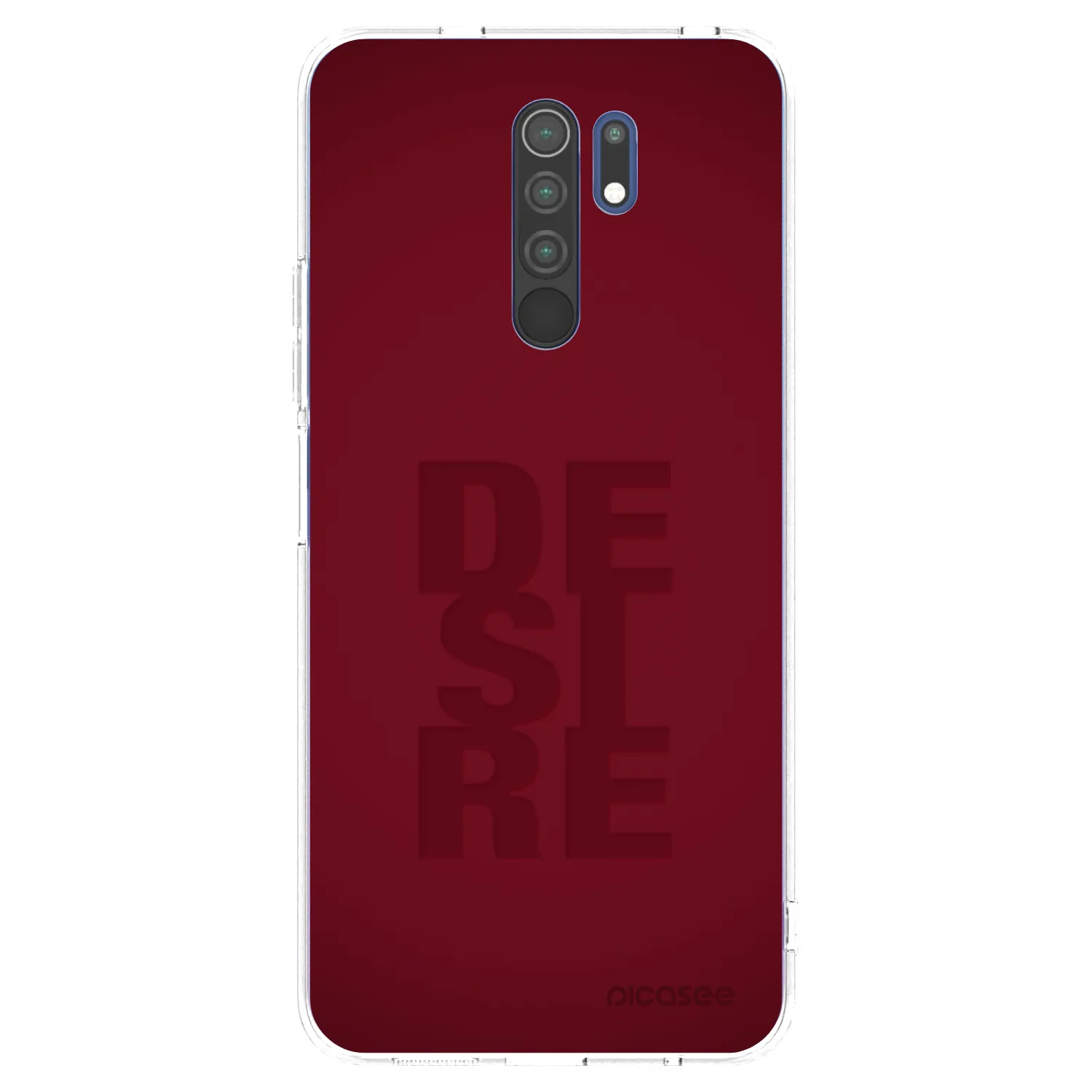 Picasee silikonski prozorni ovitek za Xiaomi Redmi 9 - Desire