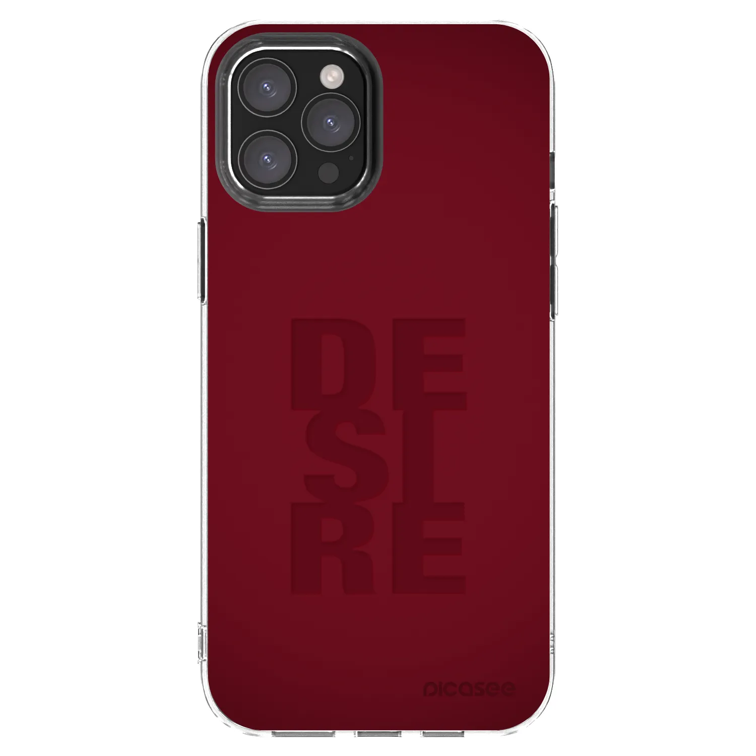 Picasee silikonski prozorni ovitek za Apple iPhone 12 Pro Max - Desire