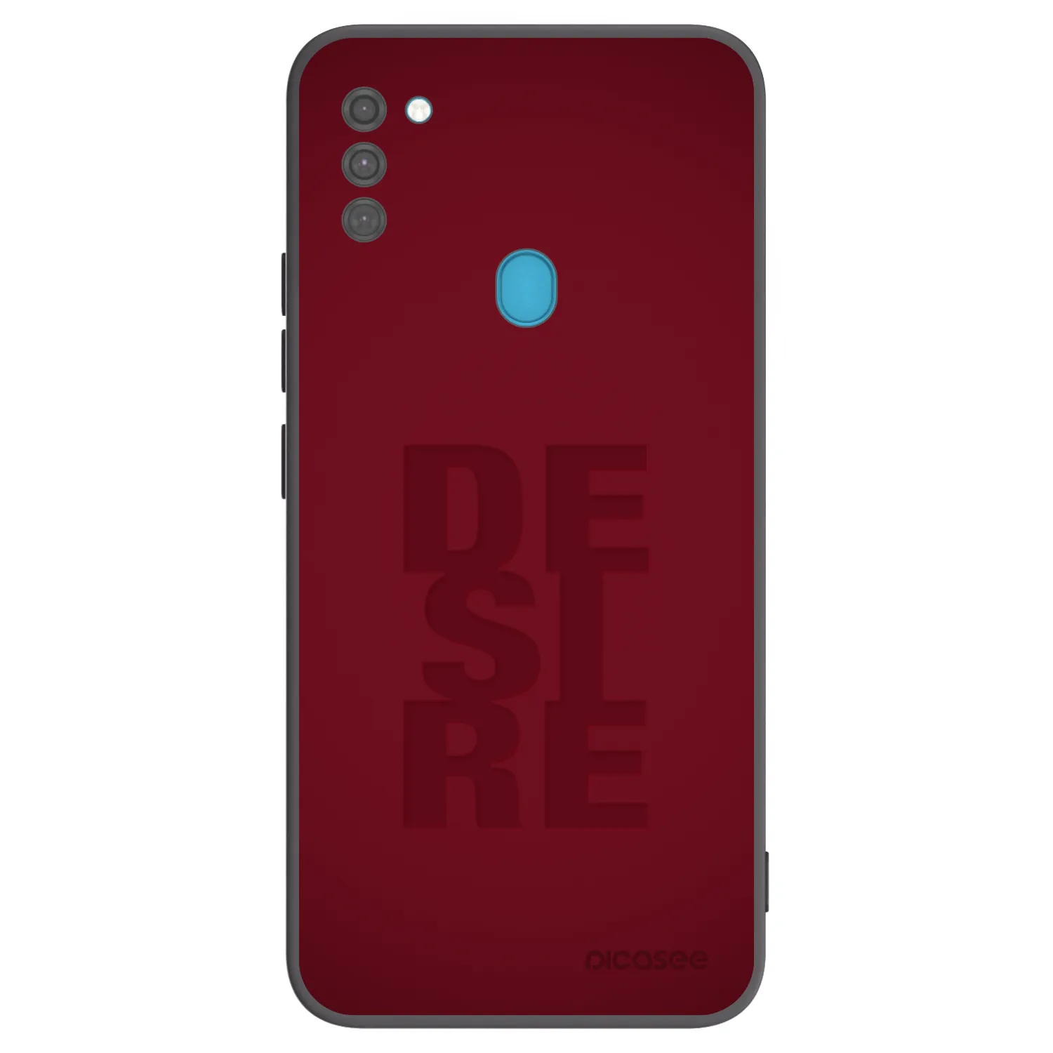 Picasee silikonski črni ovitek za Samsung Galaxy M11 - Desire