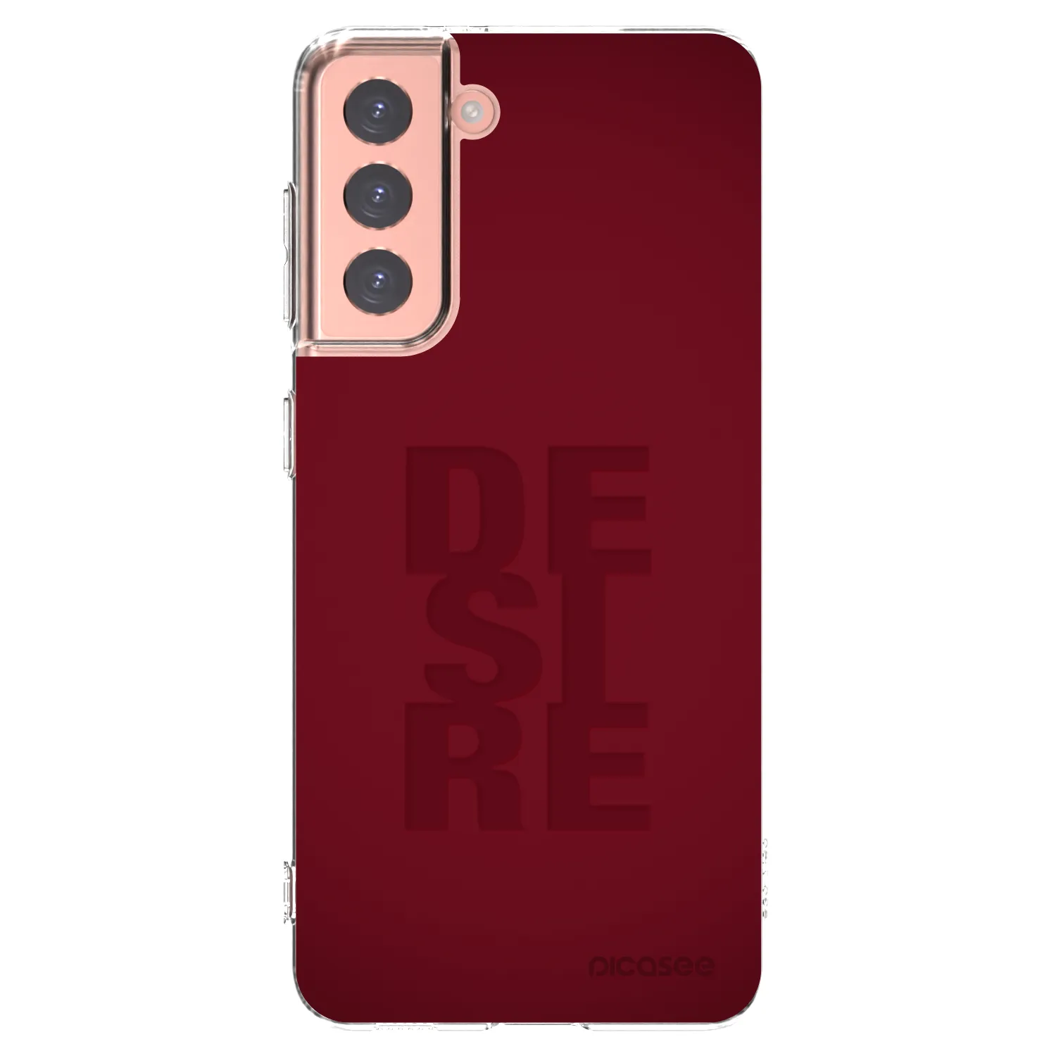 Picasee silikonski prozorni ovitek za Samsung Galaxy S21 5G G991B - Desire