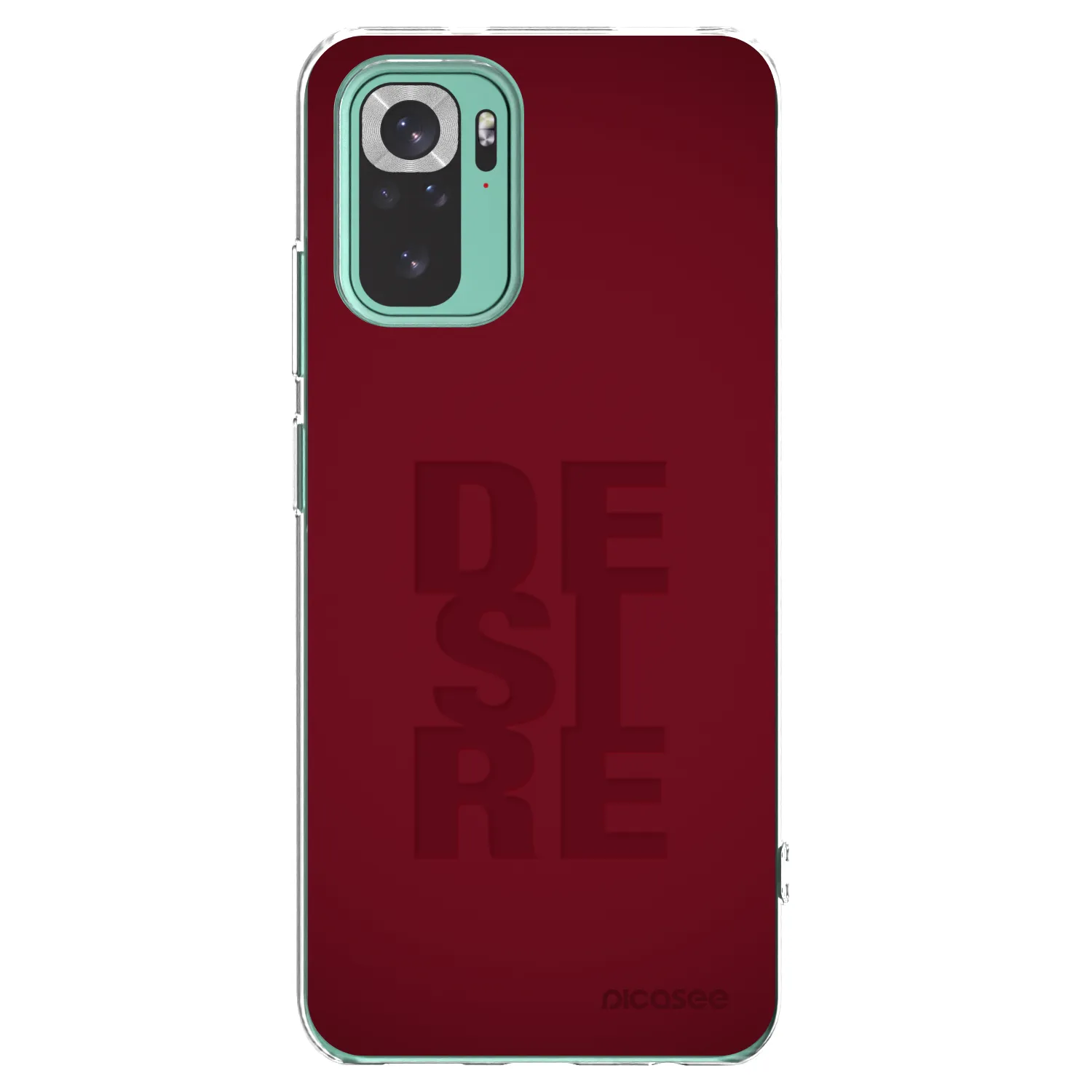 Picasee silikonski prozorni ovitek za Xiaomi Redmi Note 10 Pro - Desire