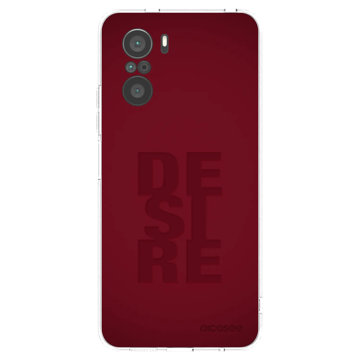 Picasee silikonski prozorni ovitek za Xiaomi Poco F3 - Desire