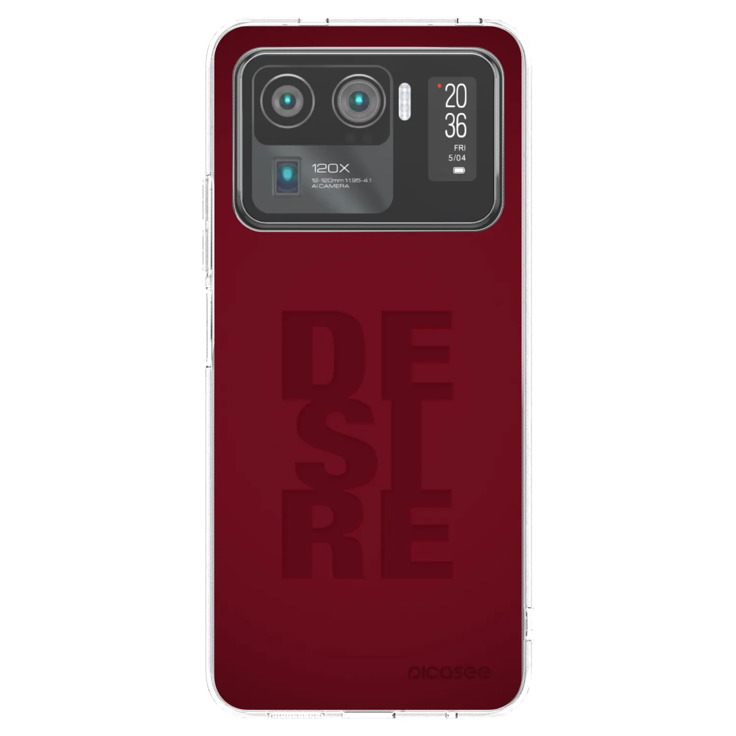 Picasee silikonski prozorni ovitek za Xiaomi Mi 11 Ultra - Desire