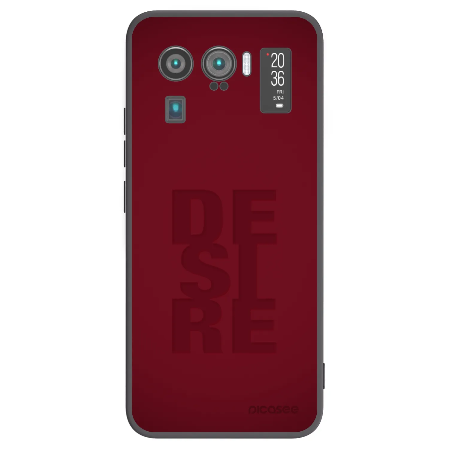 Picasee silikonski črni ovitek za Xiaomi Mi 11 Ultra - Desire