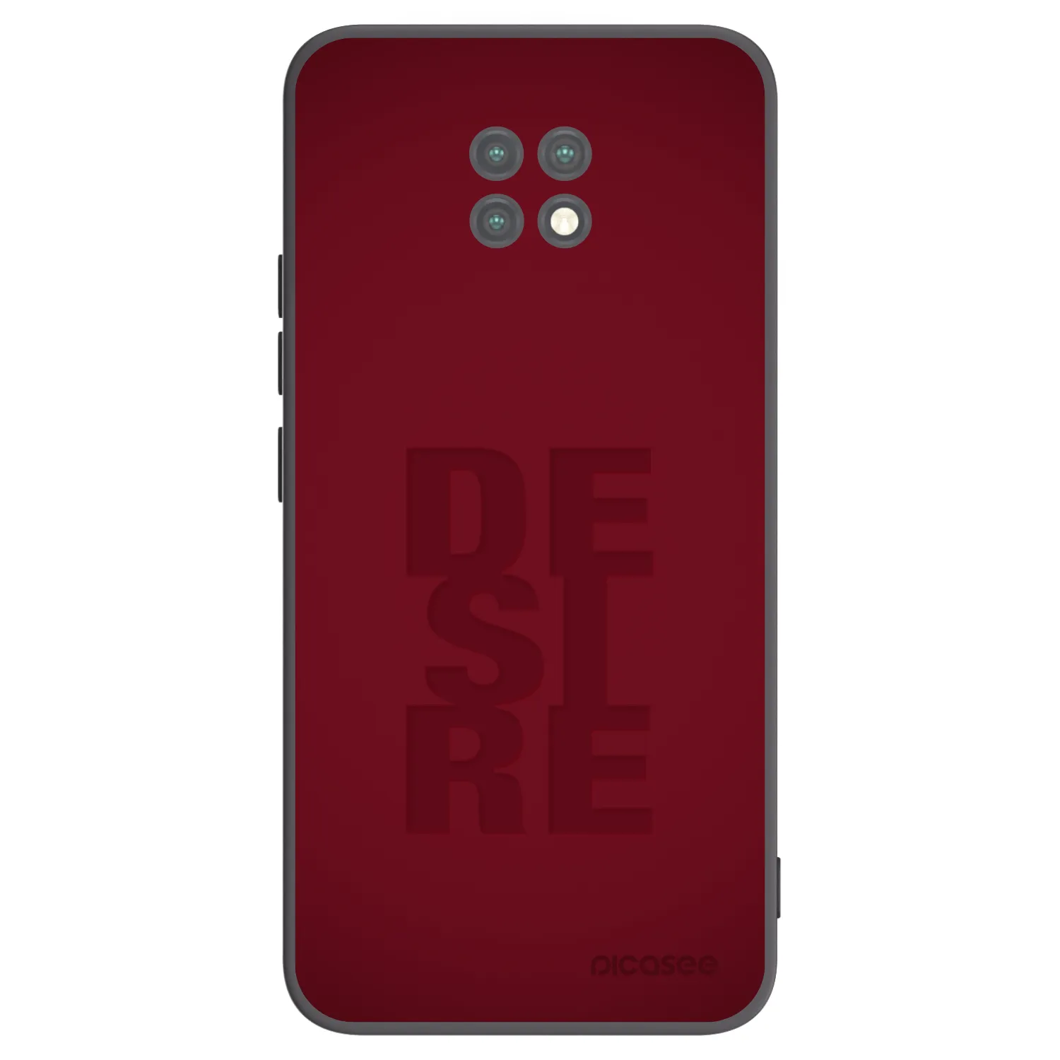 Picasee silikonski črni ovitek za Xiaomi Redmi Note 9T - Desire