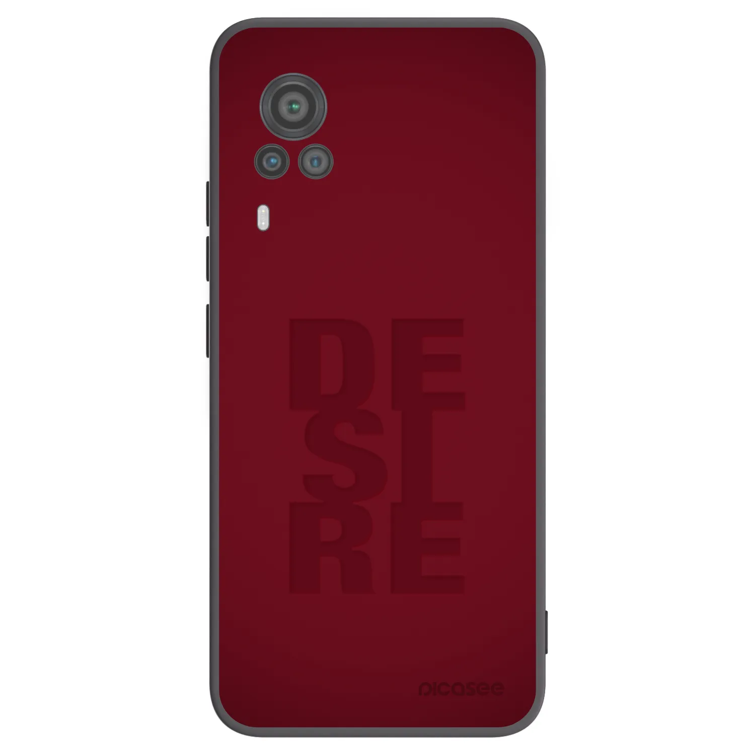 Picasee silikonski črni ovitek za Vivo X60 Pro 5G - Desire