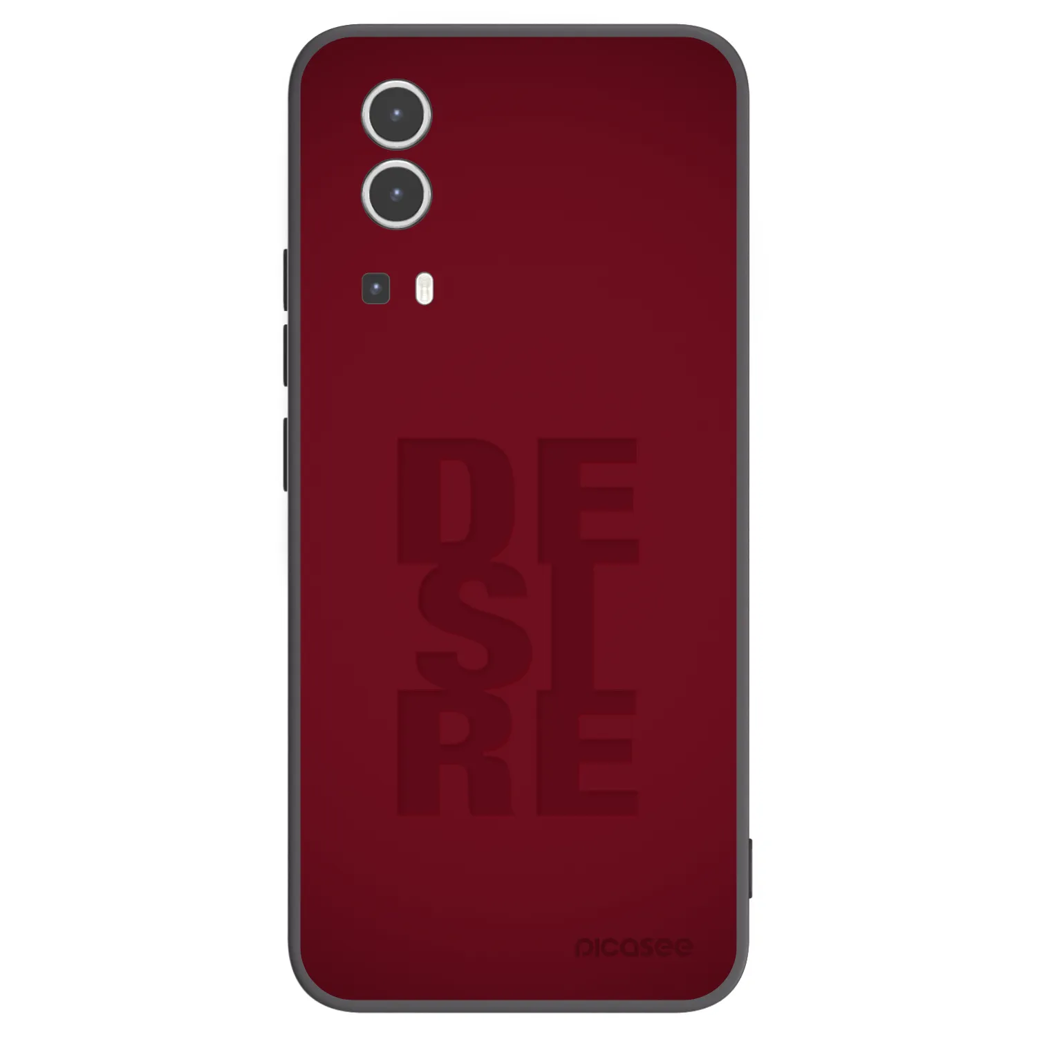Picasee silikonski črni ovitek za Vivo Y72 5G - Desire