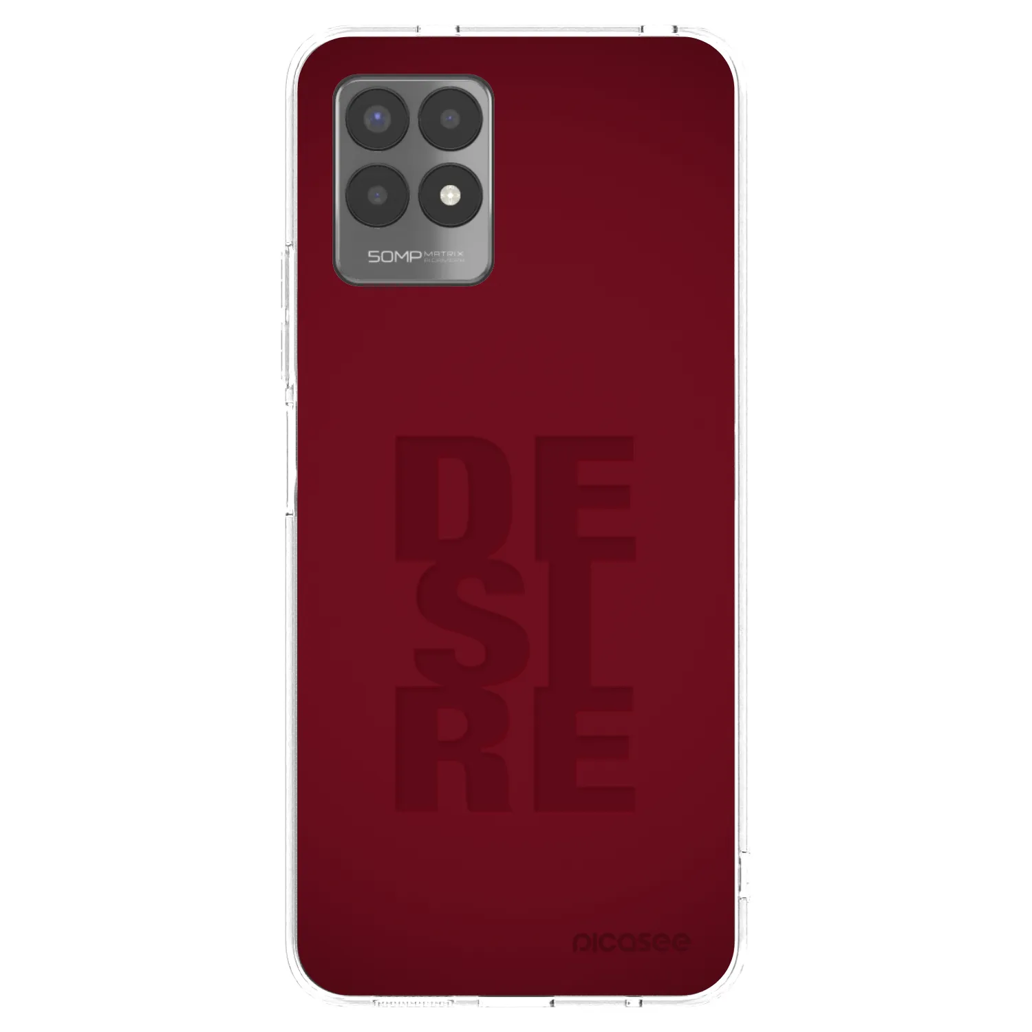 Picasee silikonski prozorni ovitek za Realme 8i - Desire