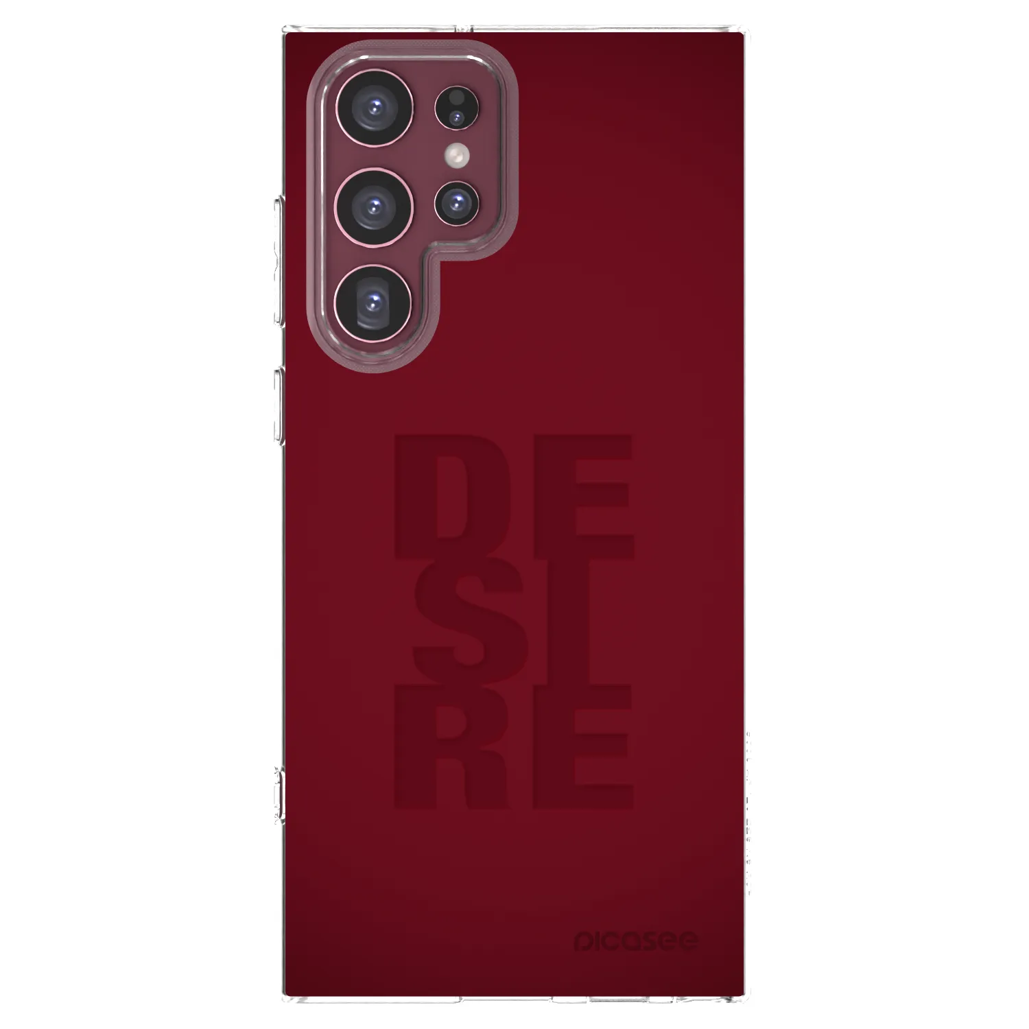 Picasee silikonski prozorni ovitek za Samsung Galaxy S22 Ultra 5G - Desire