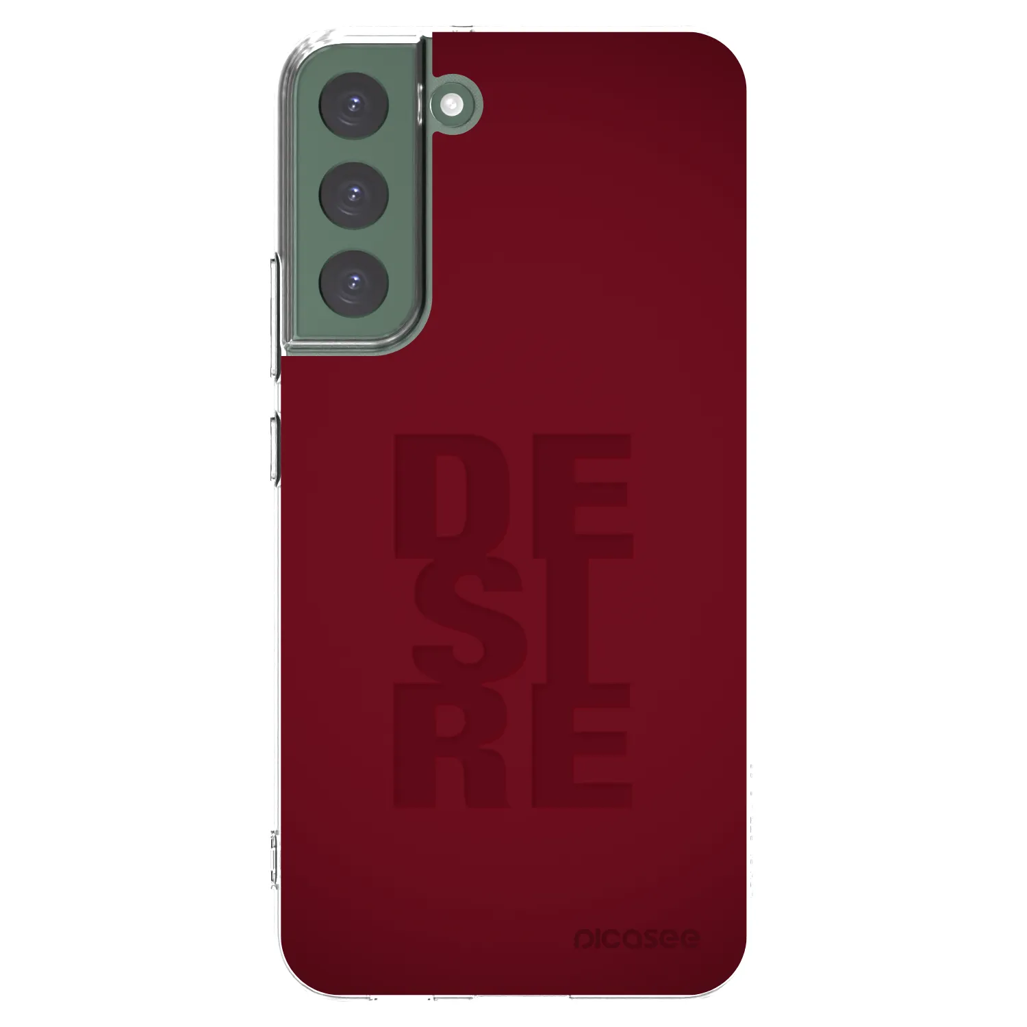 Picasee silikonski prozorni ovitek za Samsung Galaxy S22+ 5G - Desire